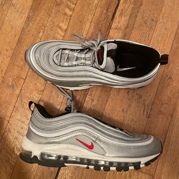 nike air max 97 size 10 gray worn 1x - Picture 10 of 16